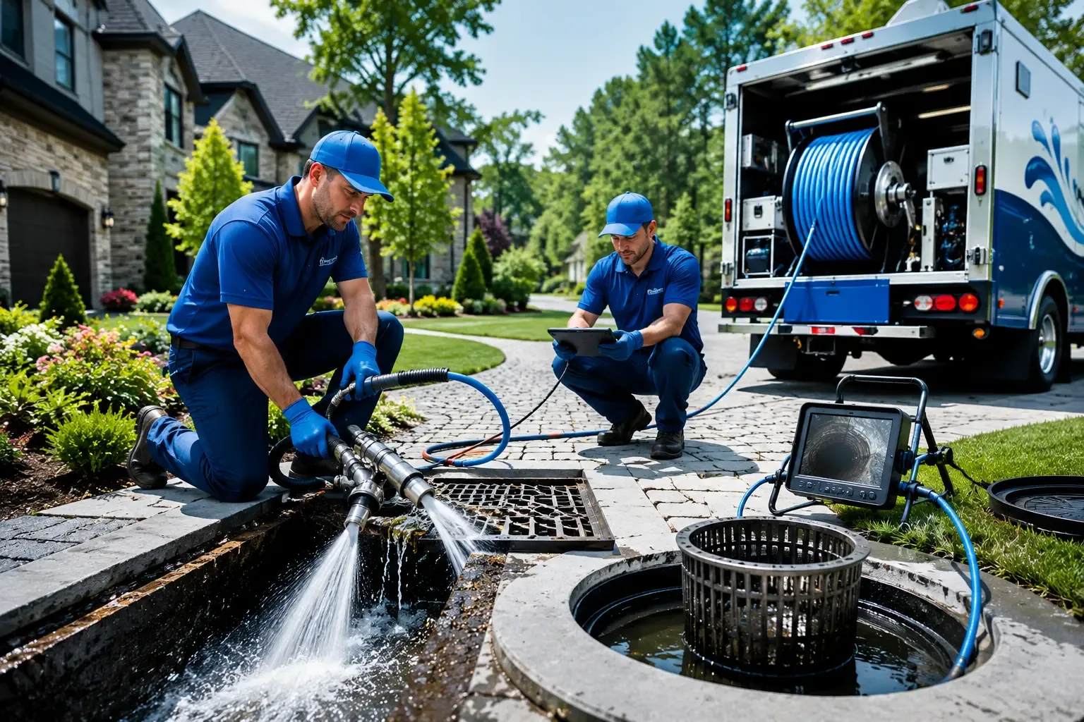 Local outdoor drain cleaning professionals in Hunt, TX